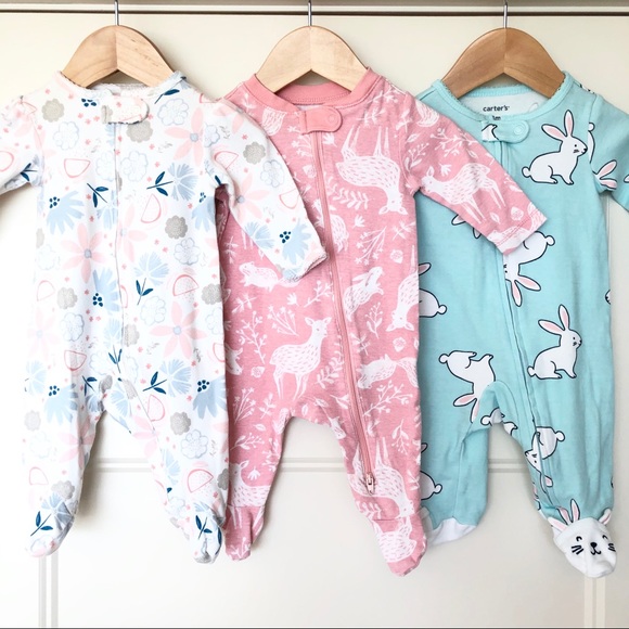 old navy baby girl sleepers